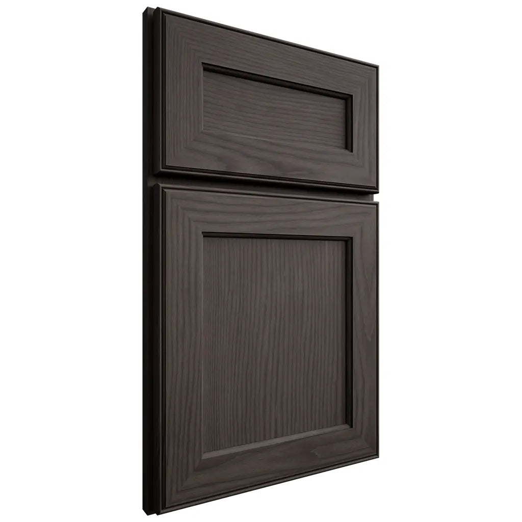 Shiloh Cabinetry Full Overlay Essex White Oak Plain Cut Creekside Door