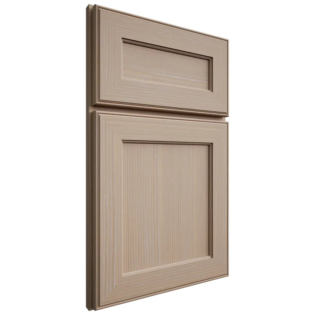 Shiloh Cabinetry Full Overlay Essex White Oak Rift Cut Straw Door