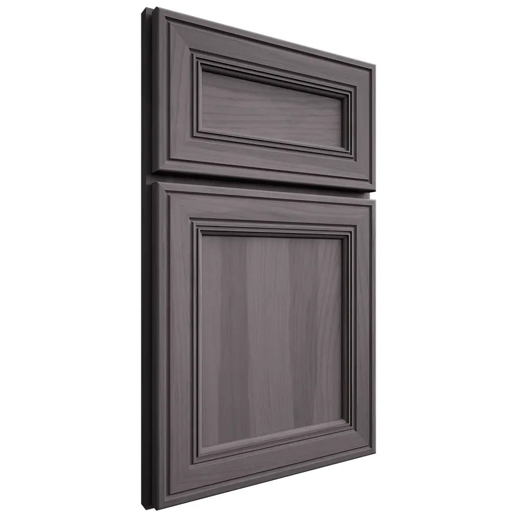 Shiloh Cabinetry Full Overlay Glenbrook Hickory Plain Cut Cadet Door