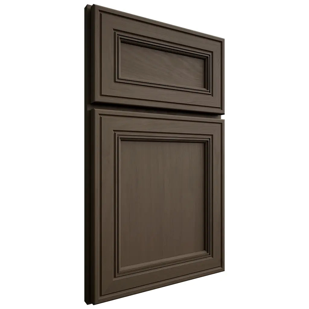 Shiloh Cabinetry Full Overlay Glenbrook Maple Plain Cut Perfect Brown Door