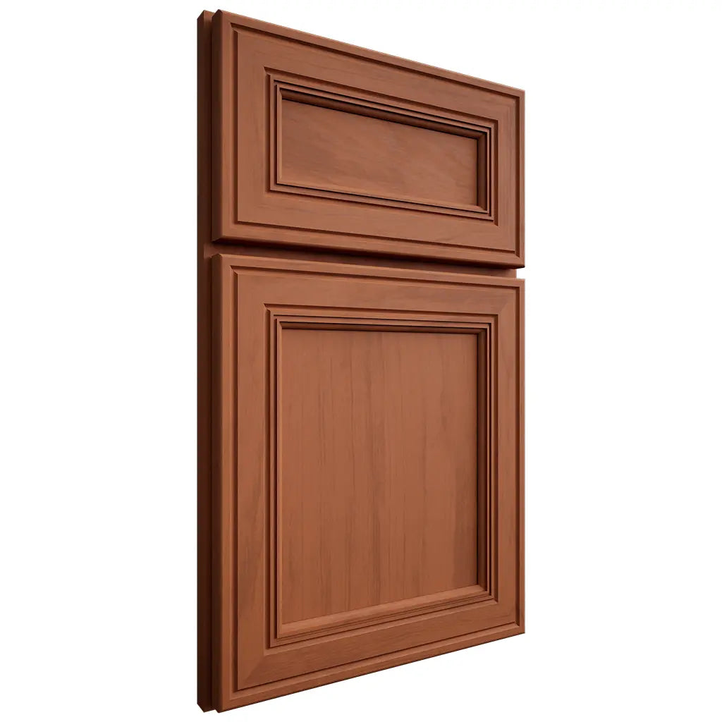 Shiloh Cabinetry Full Overlay Glenbrook Maple Plain Cut Spice Door