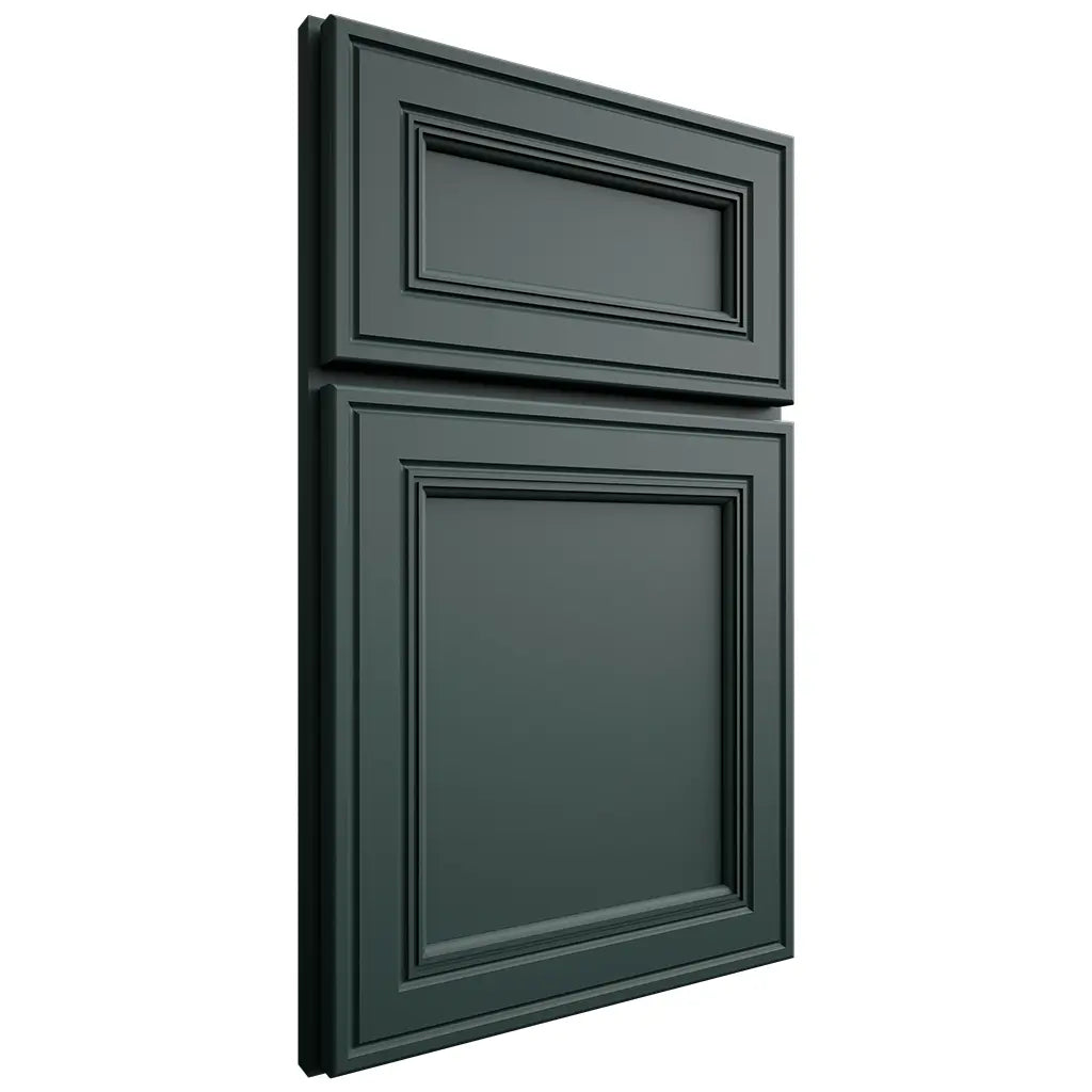 Shiloh Cabinetry Full Overlay Glenbrook Paintable Billiard Green Door