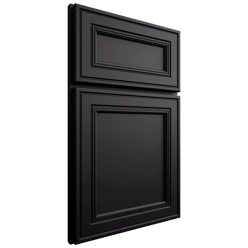 Shiloh Cabinetry Full Overlay Glenbrook Paintable Black Door