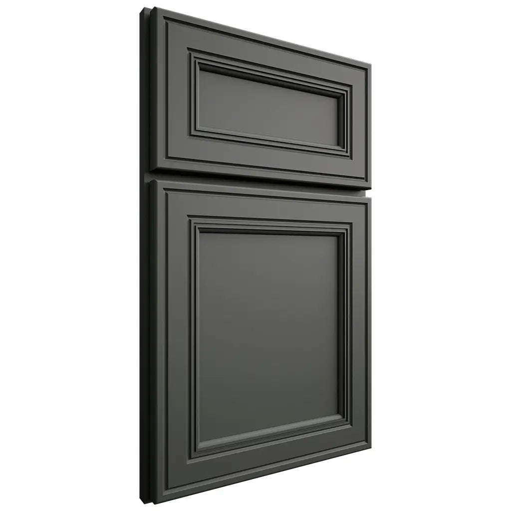 Shiloh Cabinetry Full Overlay Glenbrook Paintable Pewter Green Door