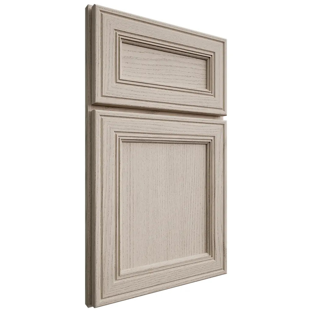 Shiloh Cabinetry Full Overlay Glenbrook Walnut Plain Cut Seagull Door