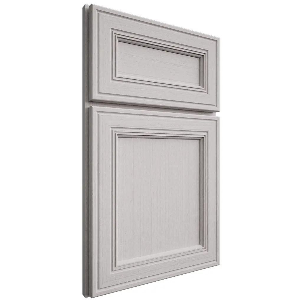 Shiloh Cabinetry Full Overlay Glenbrook White Oak Quarter Sawn Cotton Door