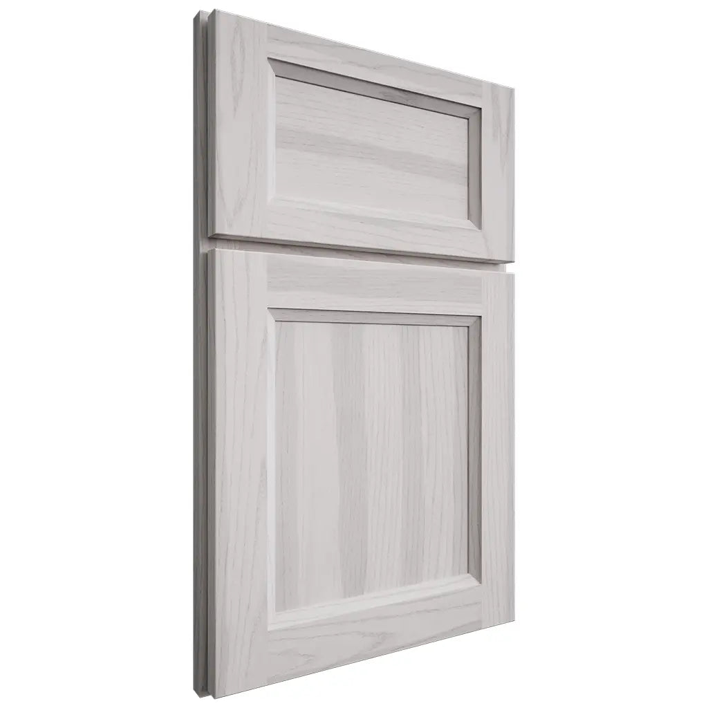 Shiloh Cabinetry Full Overlay Greensboro Hickory Plain Cut Cotton Door