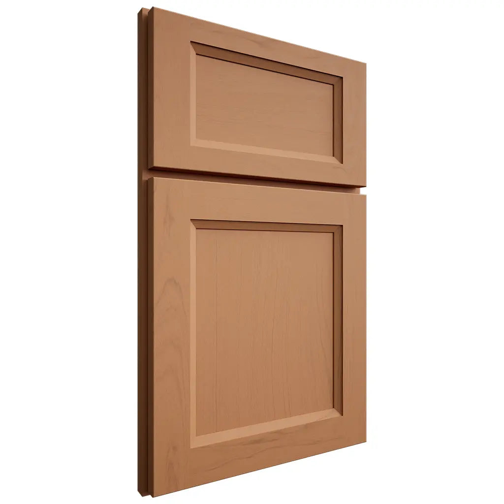 Shiloh Cabinetry Full Overlay Greensboro Maple Plain Cut Cashmere Door