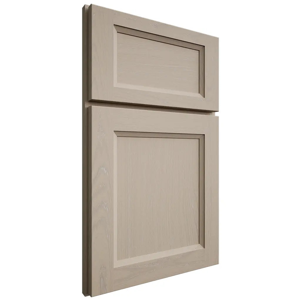 Shiloh Cabinetry Full Overlay Greensboro Maple Plain Cut Pebble Door