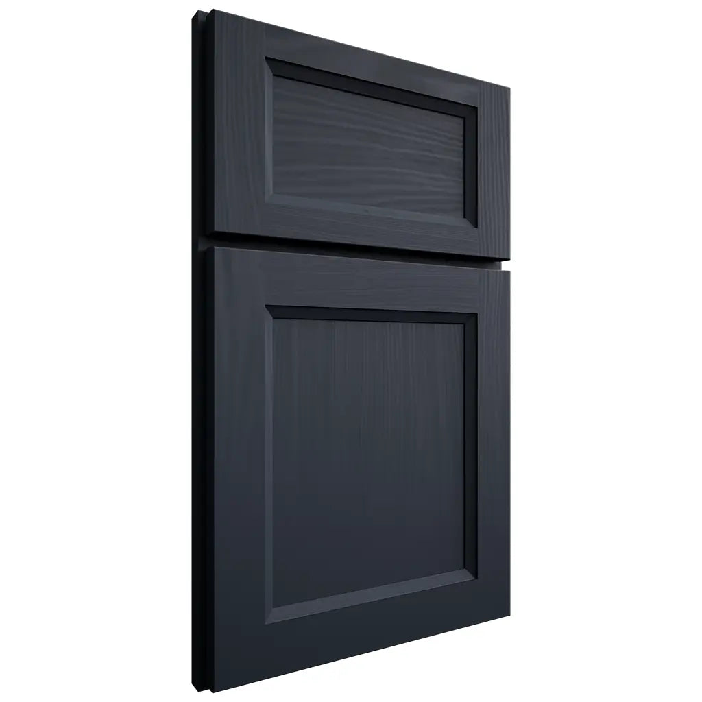 Shiloh Cabinetry Full Overlay Greensboro Poplar Plain Cut Hudson Door