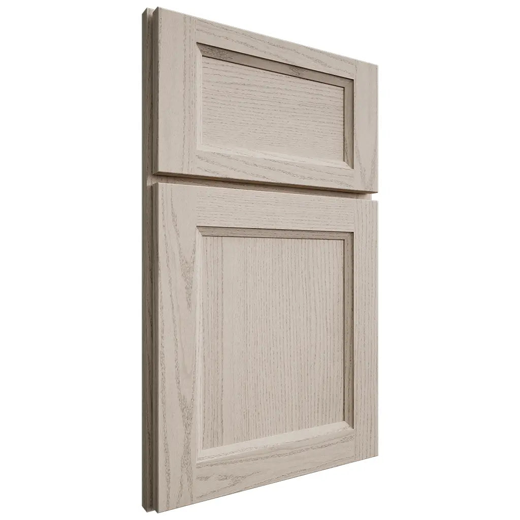 Shiloh Cabinetry Full Overlay Greensboro Walnut Plain Cut Seagull Door