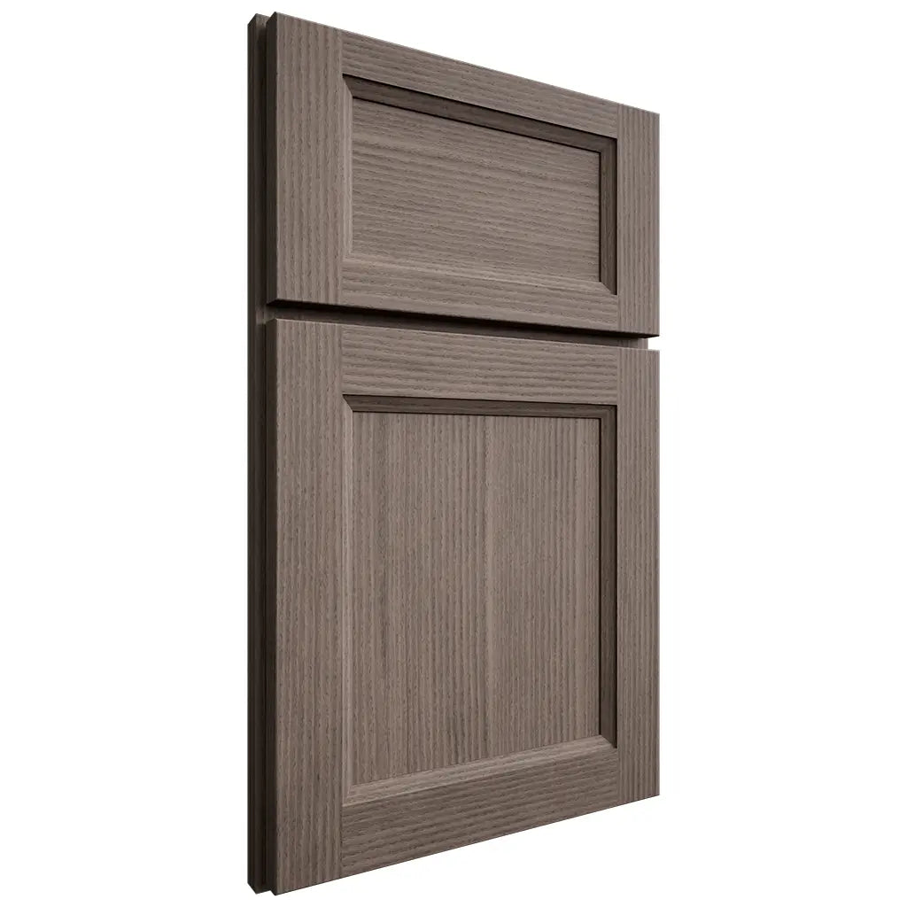 Shiloh Cabinetry Full Overlay Greensboro White Oak Rift Cut Clay Door