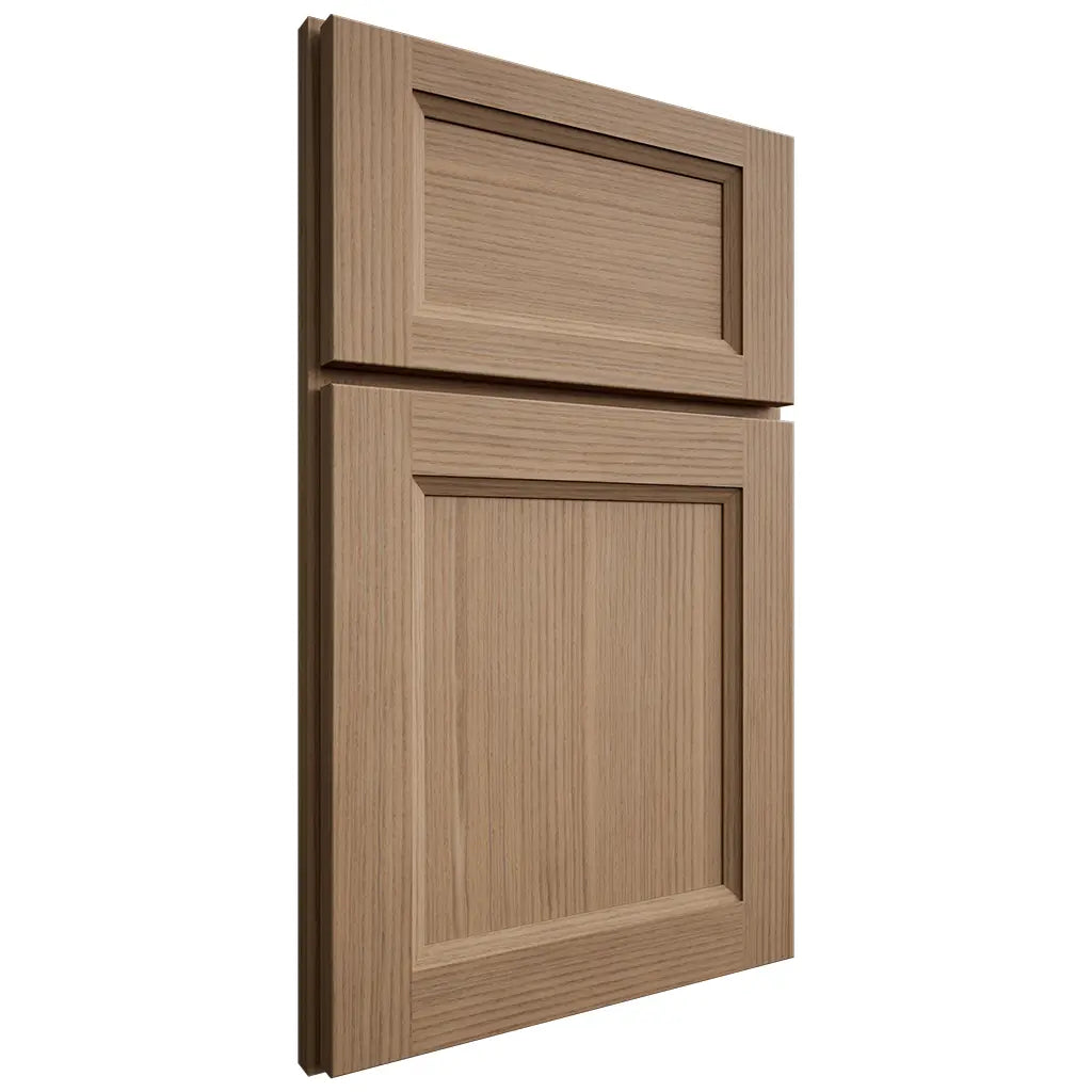 Shiloh Cabinetry Full Overlay Greensboro White Oak Rift Cut Natural Door