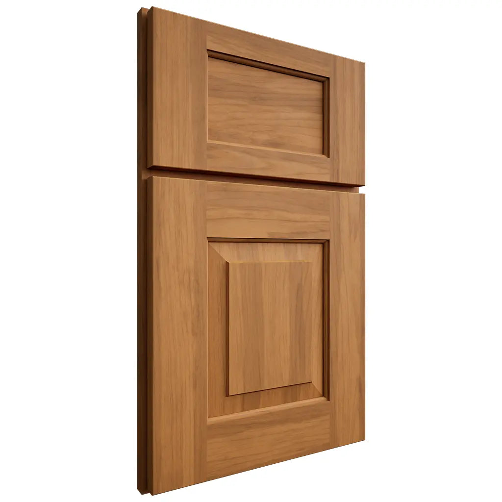 Shiloh Cabinetry Full Overlay Hamlin Hickory Plain Cut Medium Door