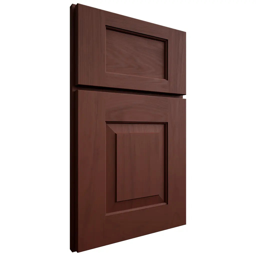 Shiloh Cabinetry Full Overlay Hamlin Maple Plain Cut Sable Door