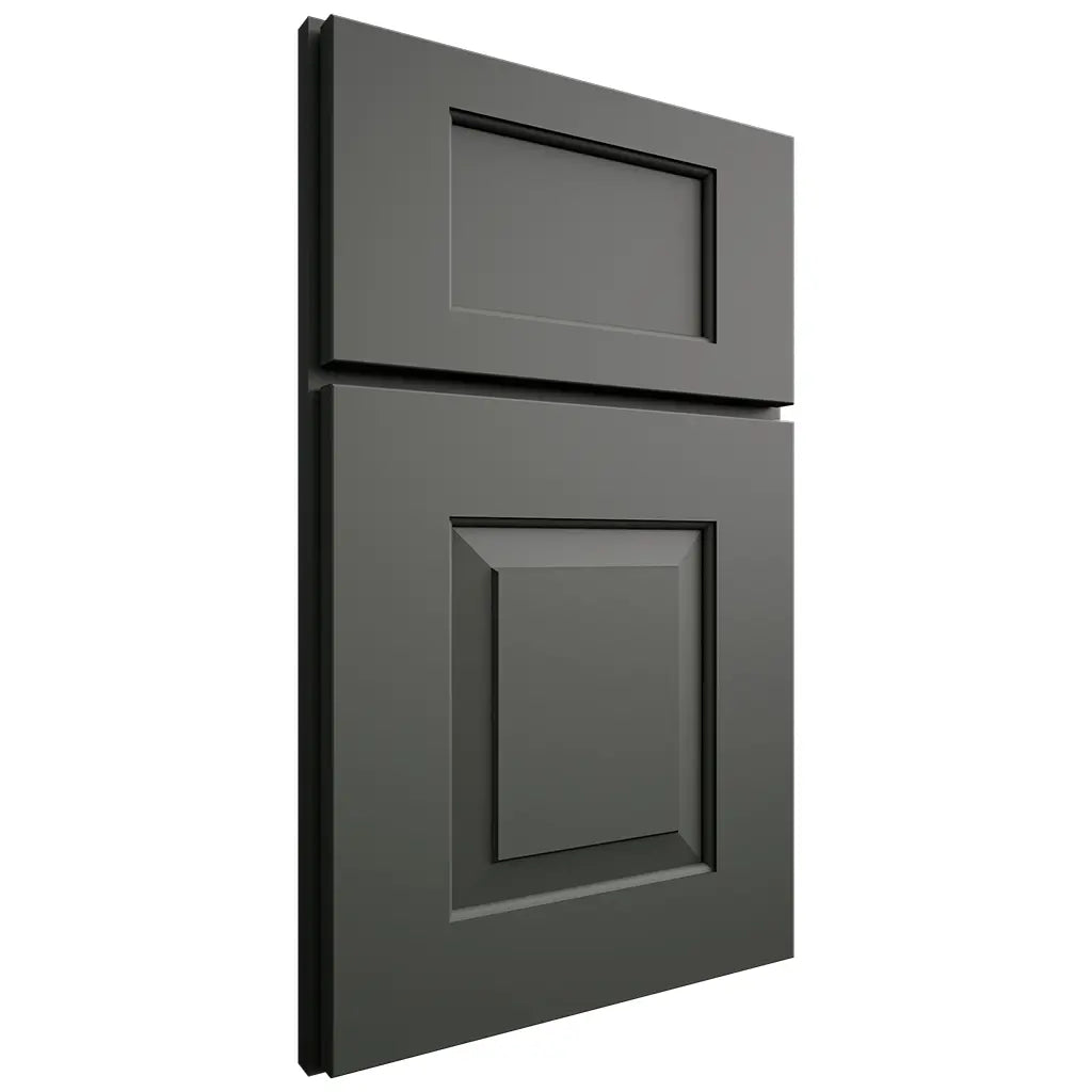Shiloh Cabinetry Full Overlay Hamlin Paintable Pewter Green Door
