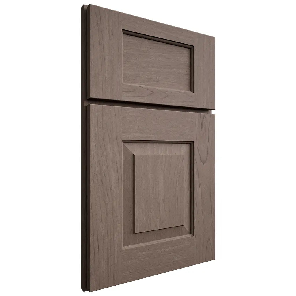 Shiloh Cabinetry Full Overlay Hamlin Poplar Plain Cut River Rock Door
