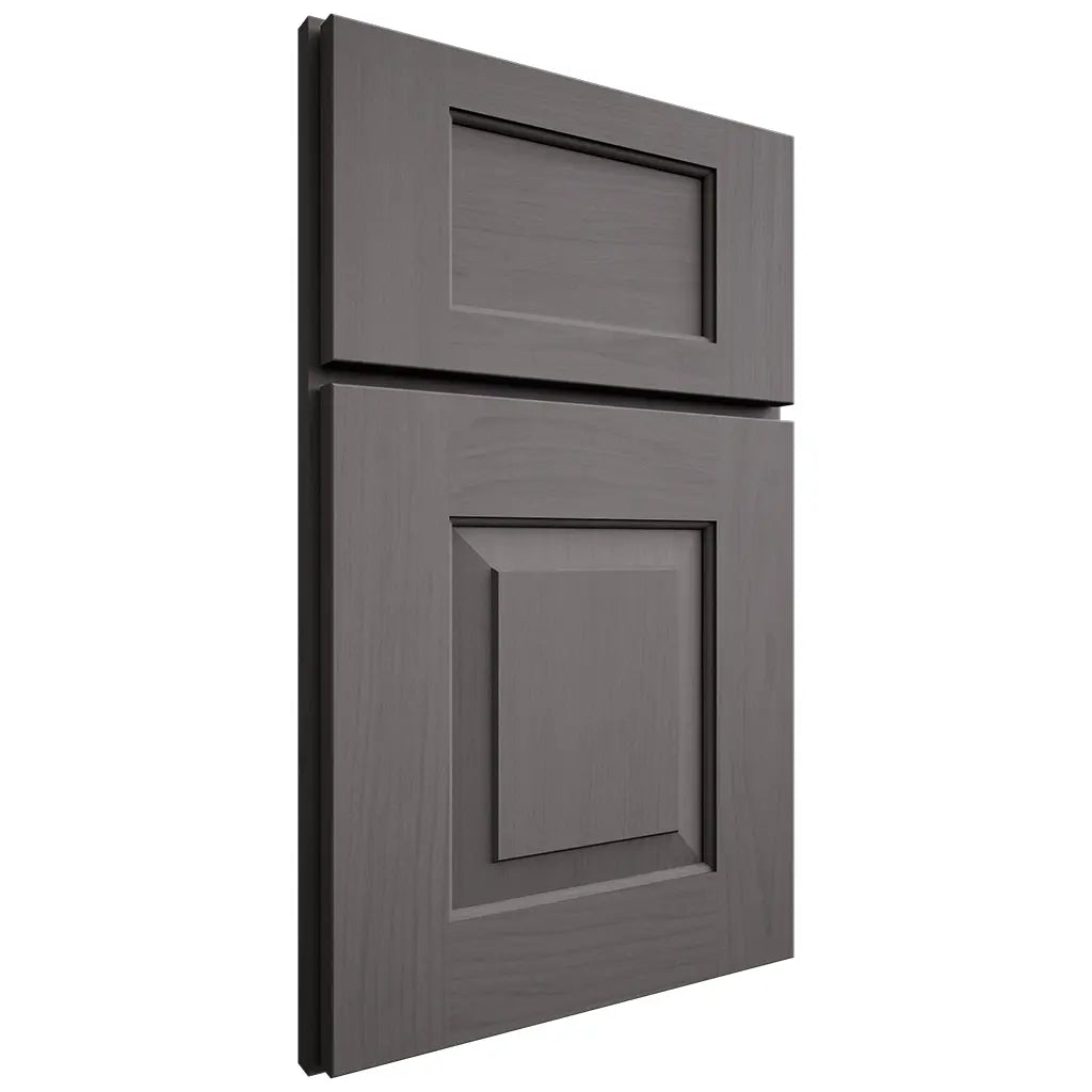 Shiloh Cabinetry Full Overlay Hamlin Walnut Plain Cut Cadet Door