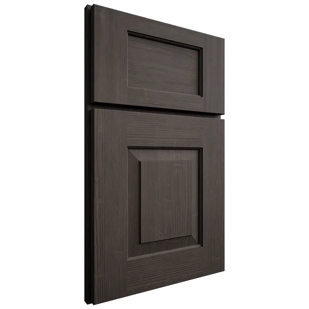 Shiloh Cabinetry Full Overlay Hamlin White Oak Quarter Sawn Creekside Door