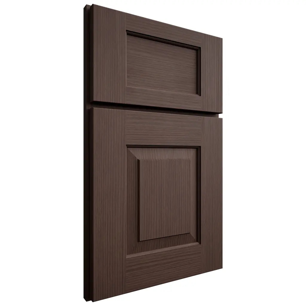Shiloh Cabinetry Full Overlay Hamlin White Oak Rift Cut Dusk Door