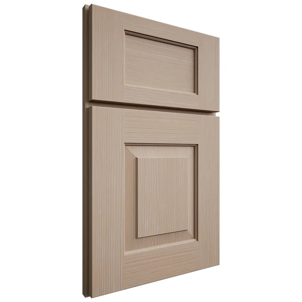 Shiloh Cabinetry Full Overlay Hamlin White Oak Rift Cut Straw Door