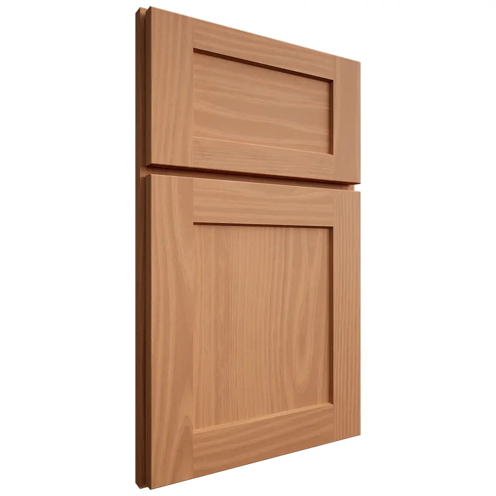 Shiloh Cabinetry Full Overlay Hanover Cherry Plain Cut Natural Door