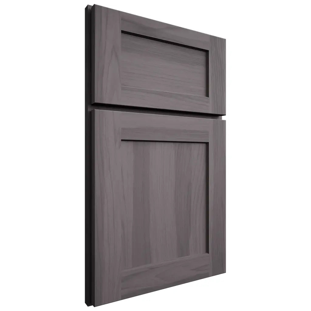 Shiloh Cabinetry Full Overlay Hanover Hickory Plain Cut Cadet Door