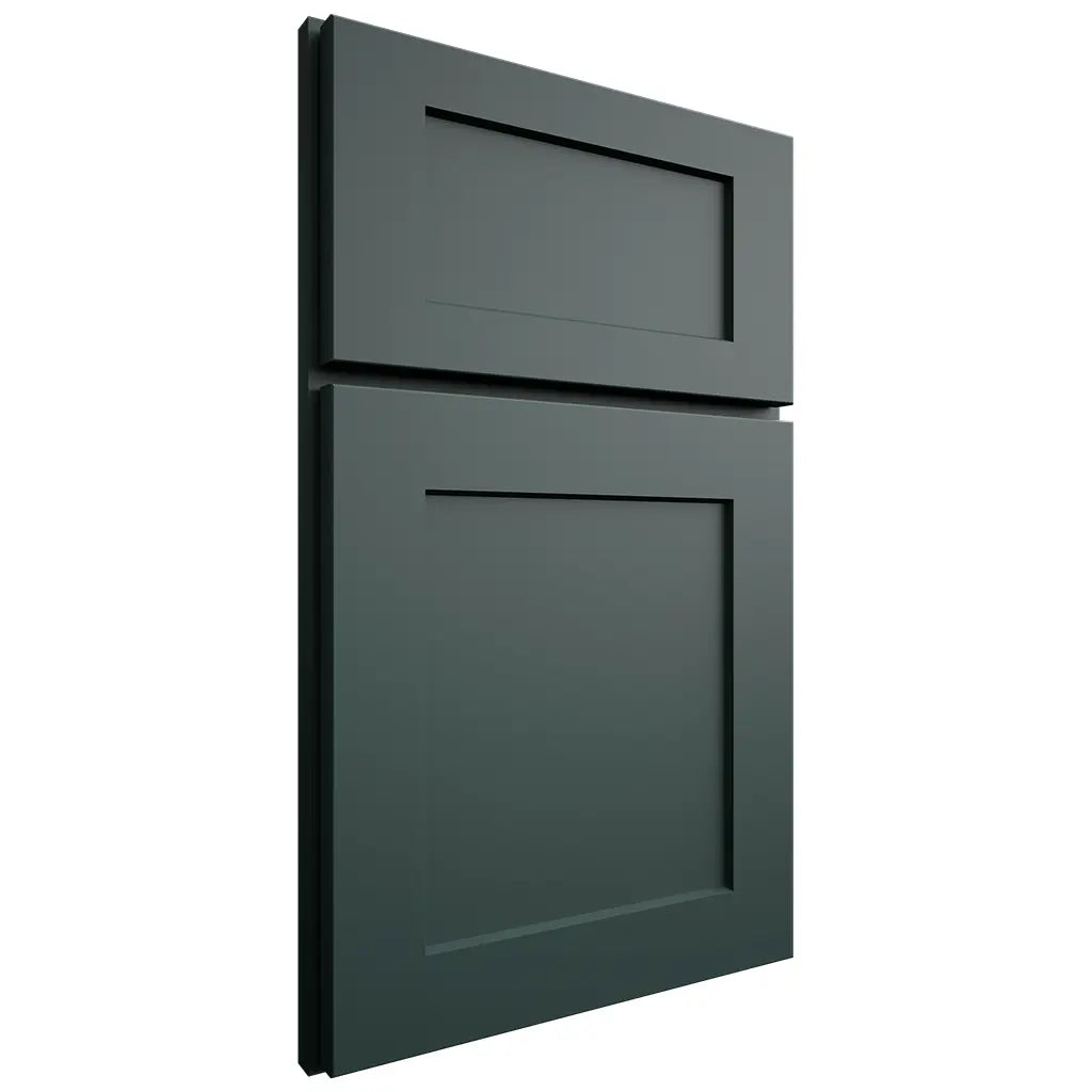 Shiloh Cabinetry Full Overlay Hanover Paintable Billiard Green Door
