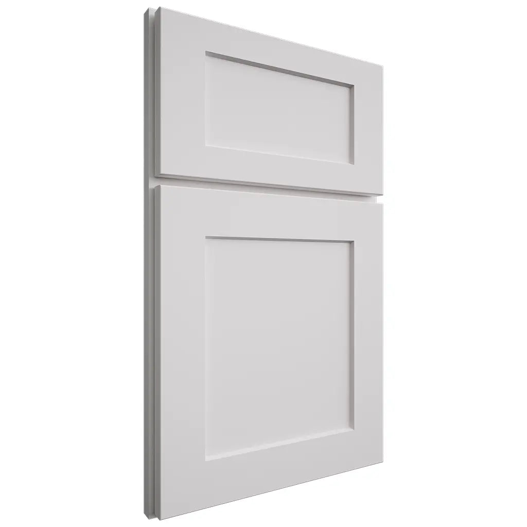 Shiloh Cabinetry Full Overlay Hanover Paintable Polar Door