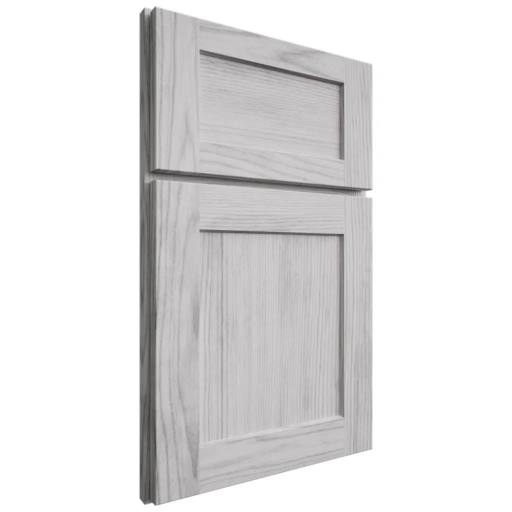 Shiloh Cabinetry Full Overlay Hanover Walnut Plain Cut Stratus Door