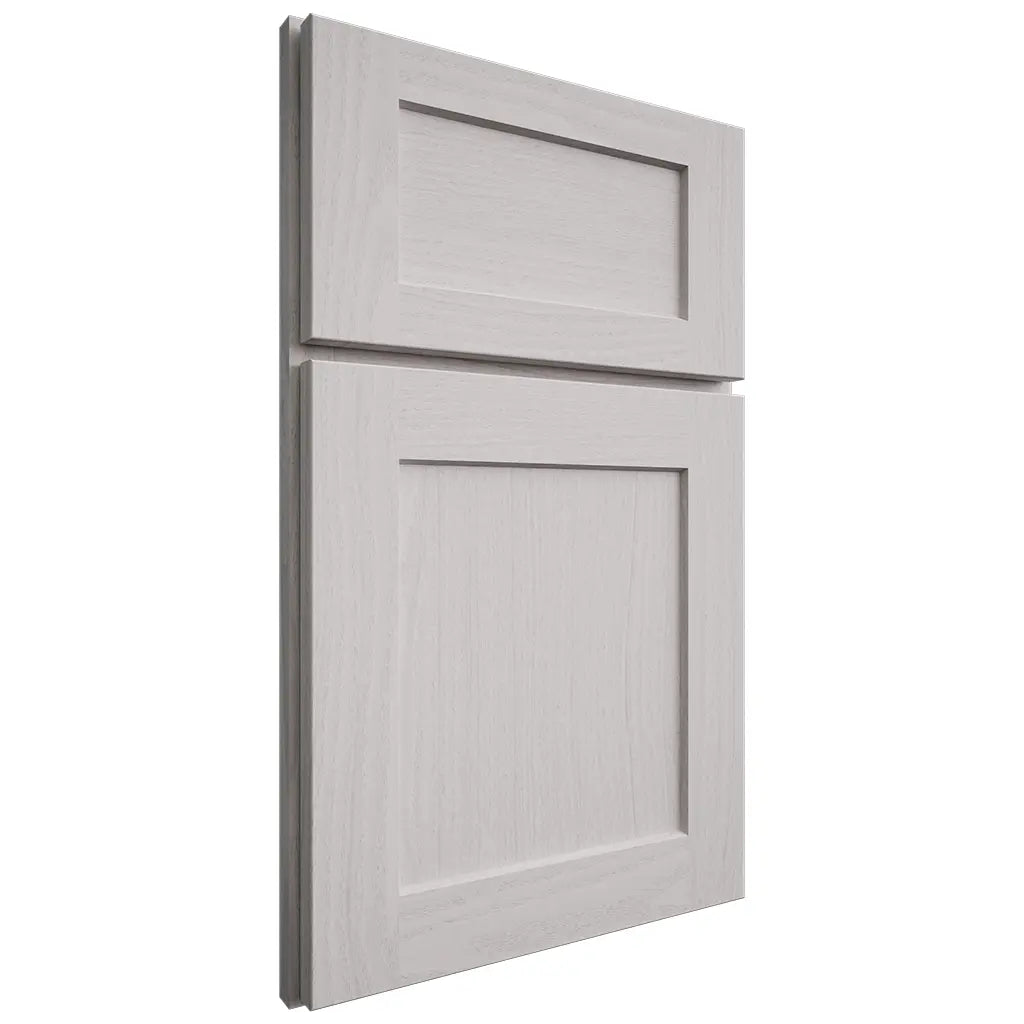 Shiloh Cabinetry Full Overlay Hanover White Oak Plain Cut Cotton Door