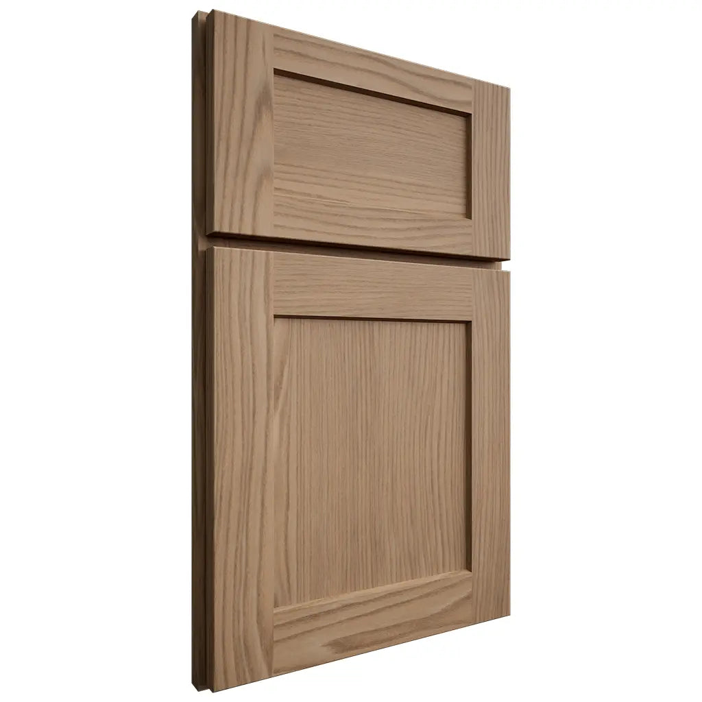 Shiloh Cabinetry Full Overlay Hanover White Oak Plain Cut Natural Door