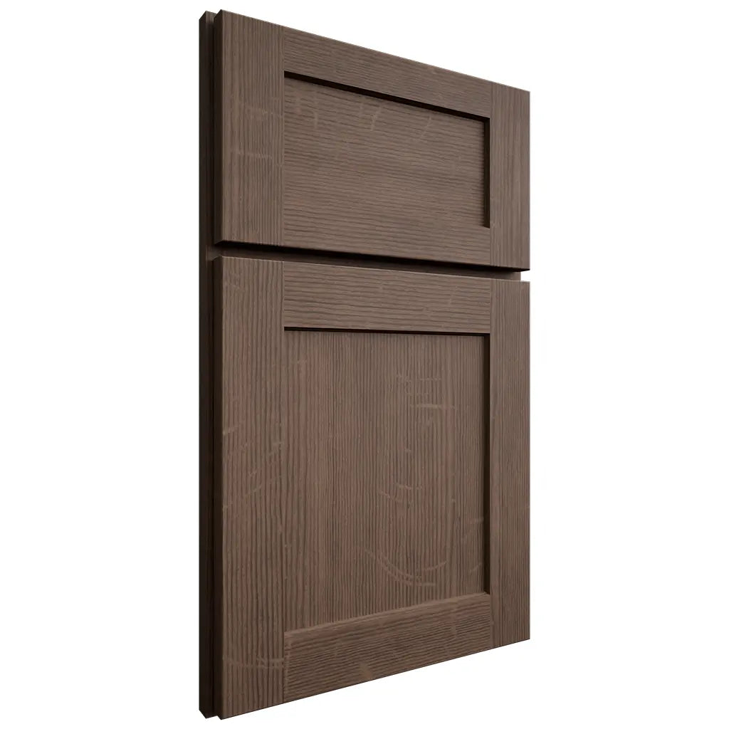 Shiloh Cabinetry Full Overlay Hanover White Oak Quarter Sawn Mineral Door