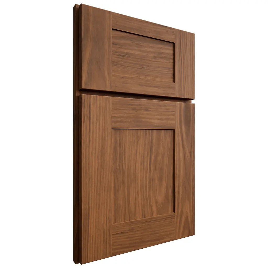 Shiloh Cabinetry Full Overlay Hartford Cherry Plain Cut Carob Door