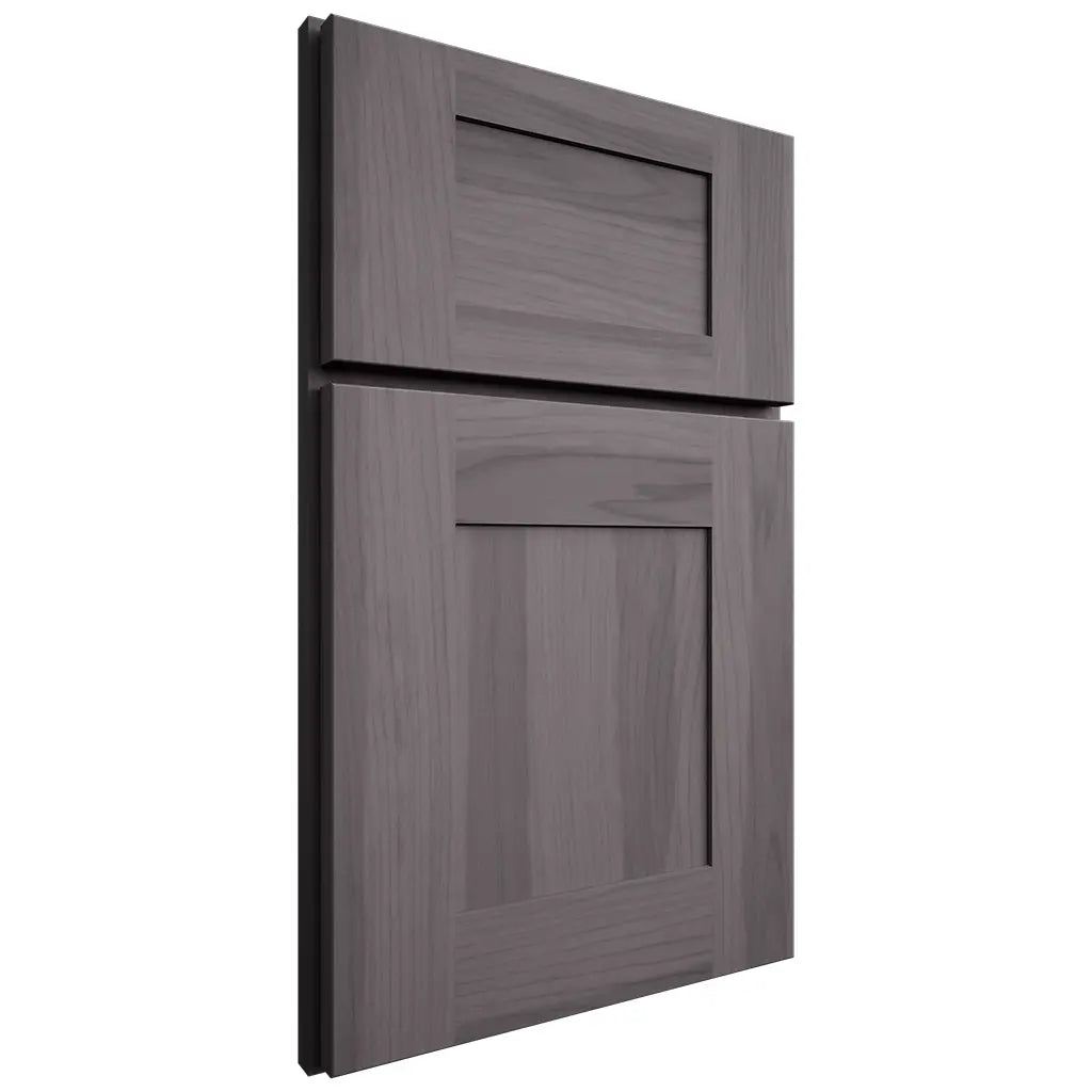 Shiloh Cabinetry Full Overlay Hartford Hickory Plain Cut Cadet Door