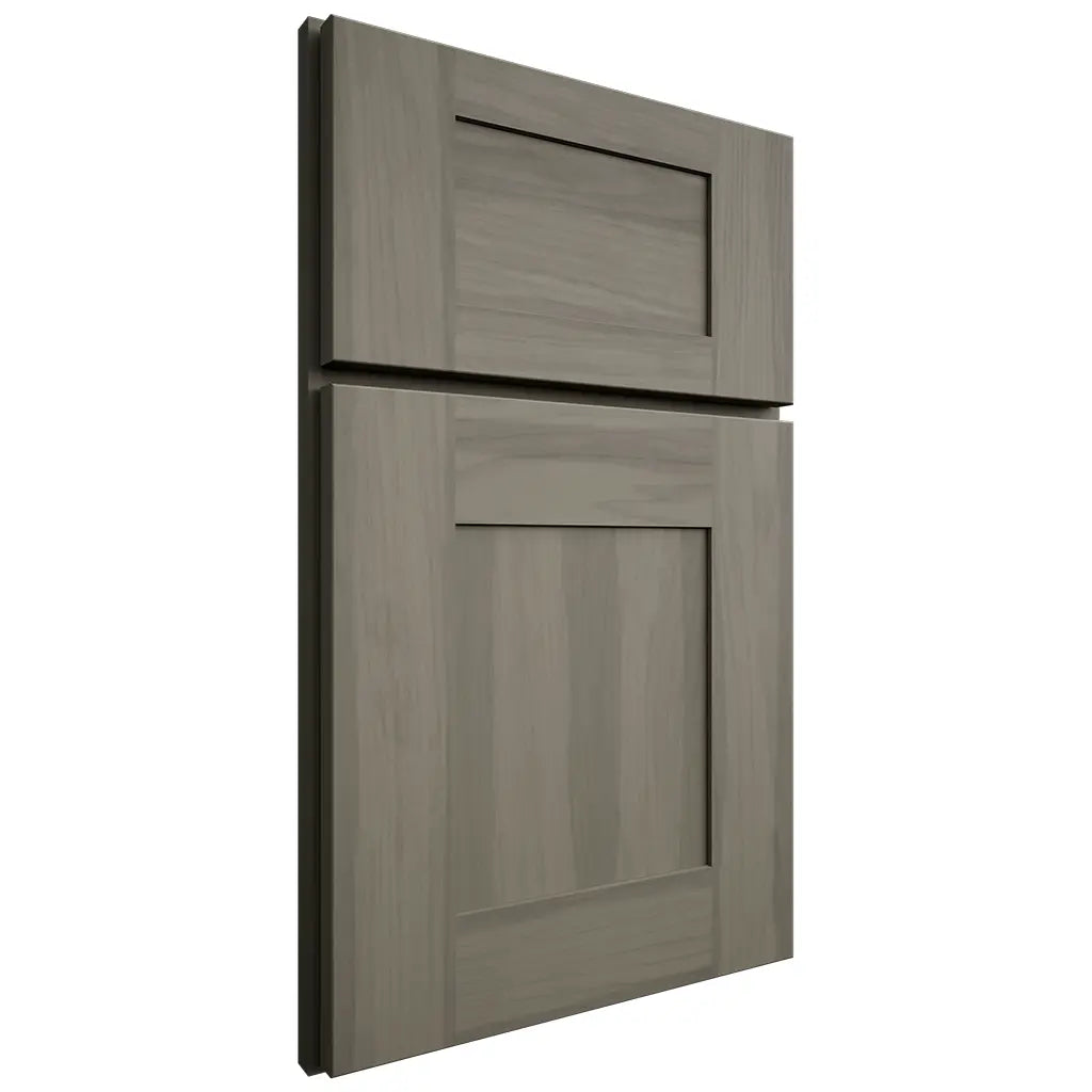 Shiloh Cabinetry Full Overlay Hartford Hickory Plain Cut Thyme Door