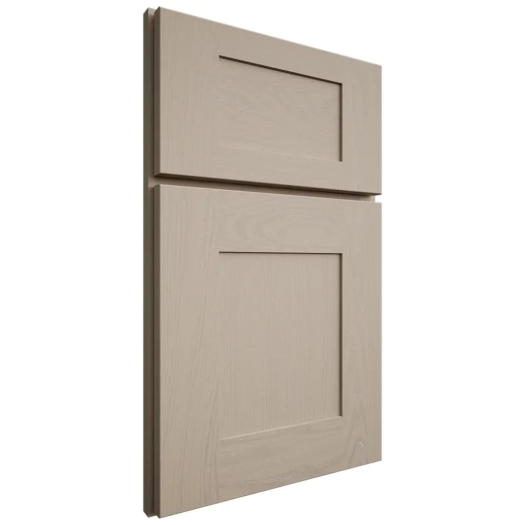 Shiloh Cabinetry Full Overlay Hartford Maple Plain Cut Pebble Door