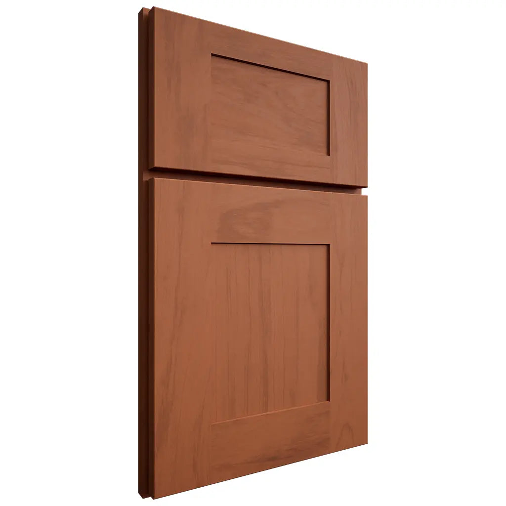 Shiloh Cabinetry Full Overlay Hartford Maple Plain Cut Spice Door