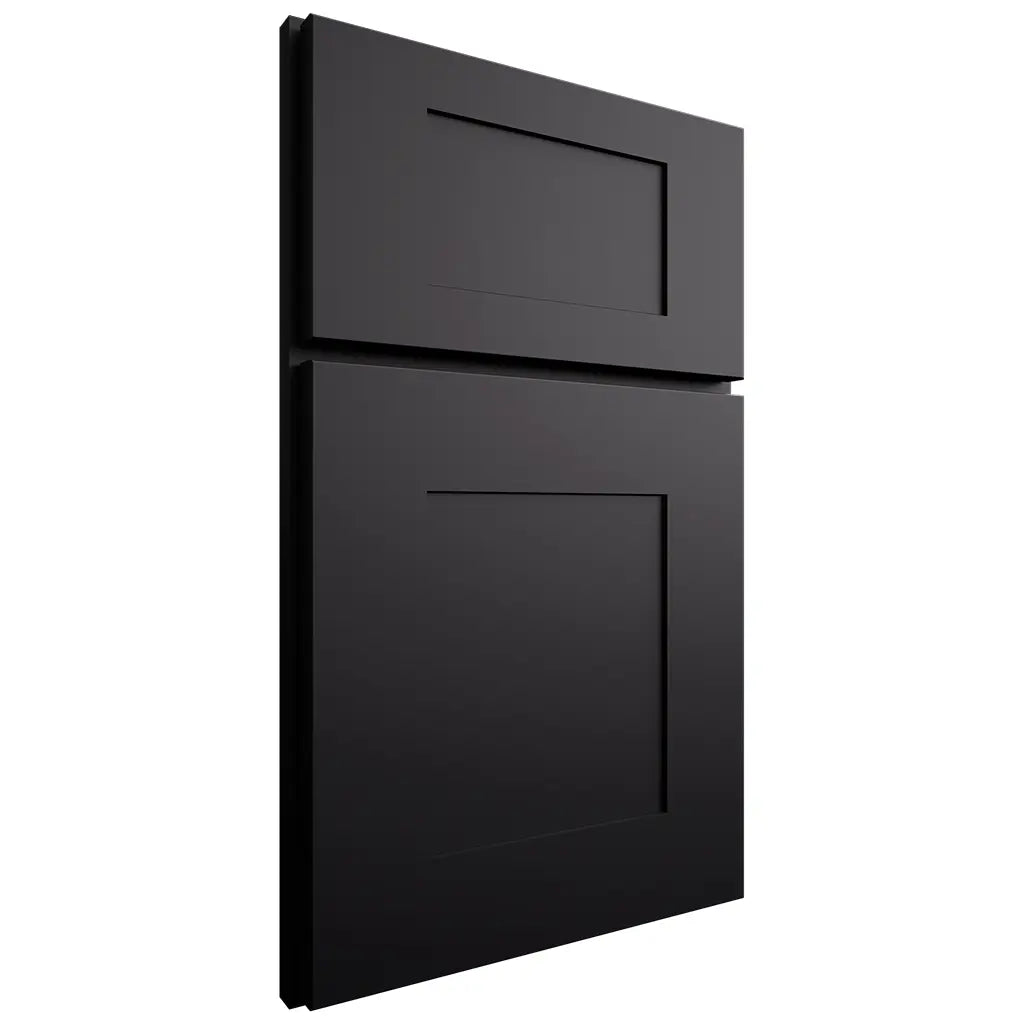 Shiloh Cabinetry Full Overlay Hartford Paintable Black Door