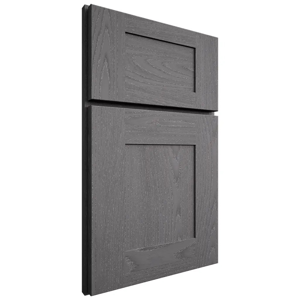 Shiloh Cabinetry Full Overlay Hartford Red Oak Plain Cut Cadet Door
