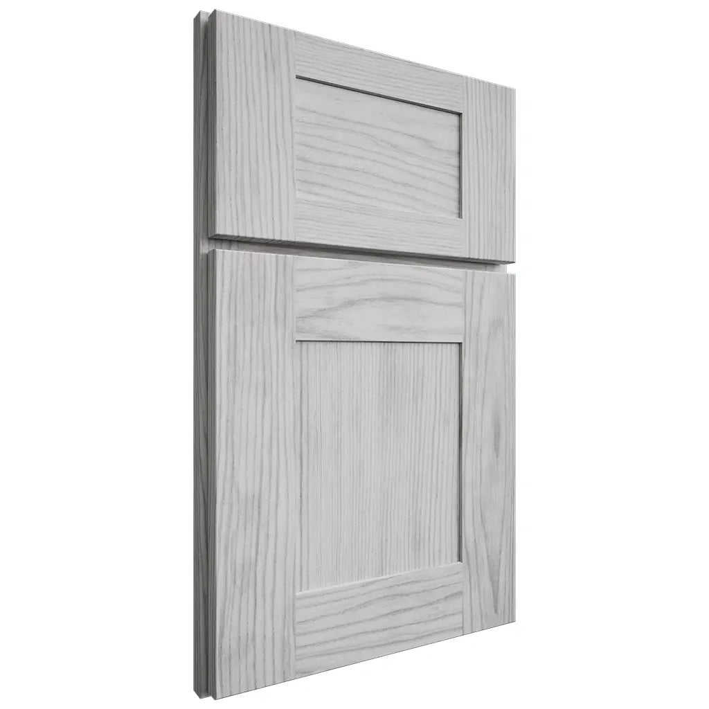 Shiloh Cabinetry Full Overlay Hartford Walnut Plain Cut Stratus Door