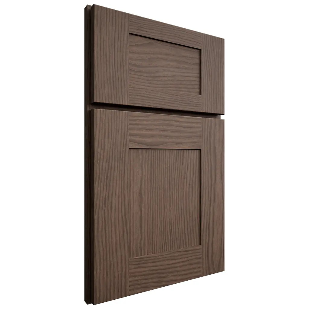 Shiloh Cabinetry Full Overlay Hartford White Oak Plain Cut Mineral Door