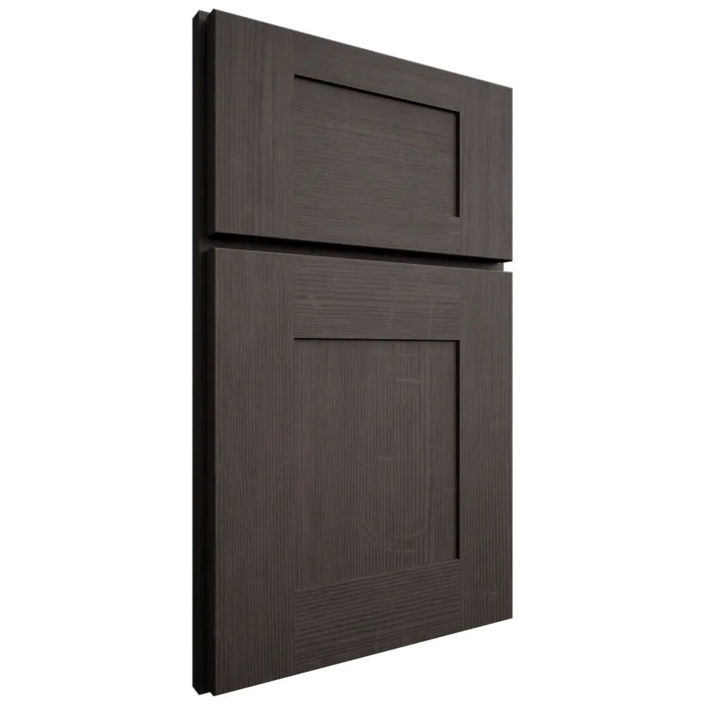 Shiloh Cabinetry Full Overlay Hartford White Oak Quarter Sawn Creekside Door