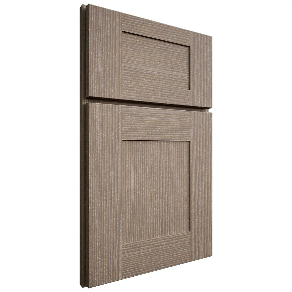Shiloh Cabinetry Full Overlay Hartford White Oak Rift Cut Almond Door
