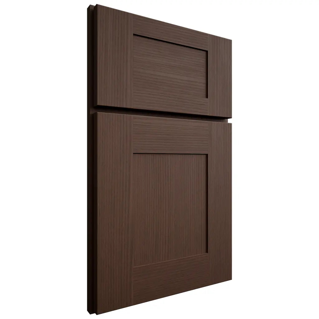 Shiloh Cabinetry Full Overlay Hartford White Oak Rift Cut Braun Door