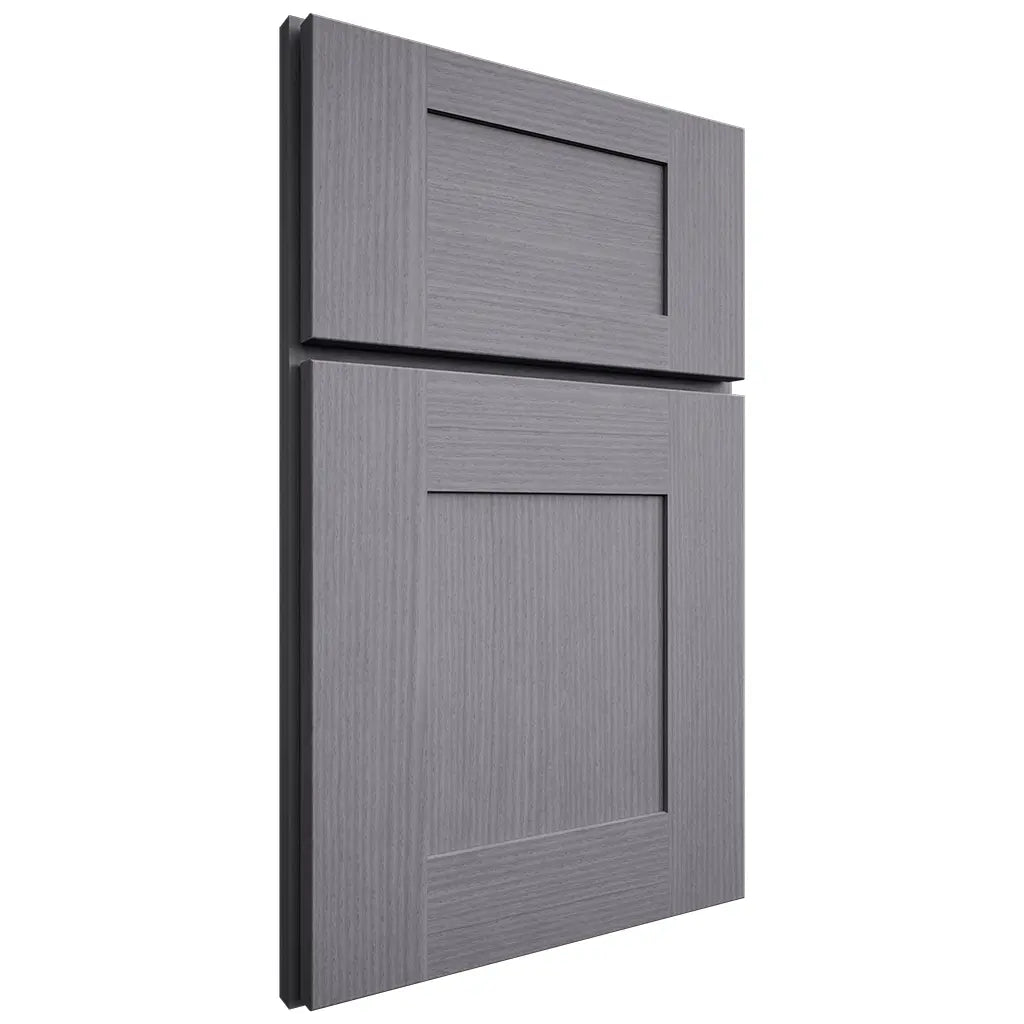 Shiloh Cabinetry Full Overlay Hartford White Oak Rift Cut Cadet Door