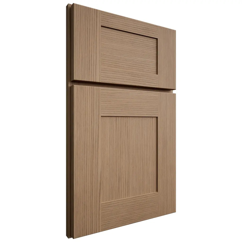Shiloh Cabinetry Full Overlay Hartford White Oak Rift Cut Natural Door