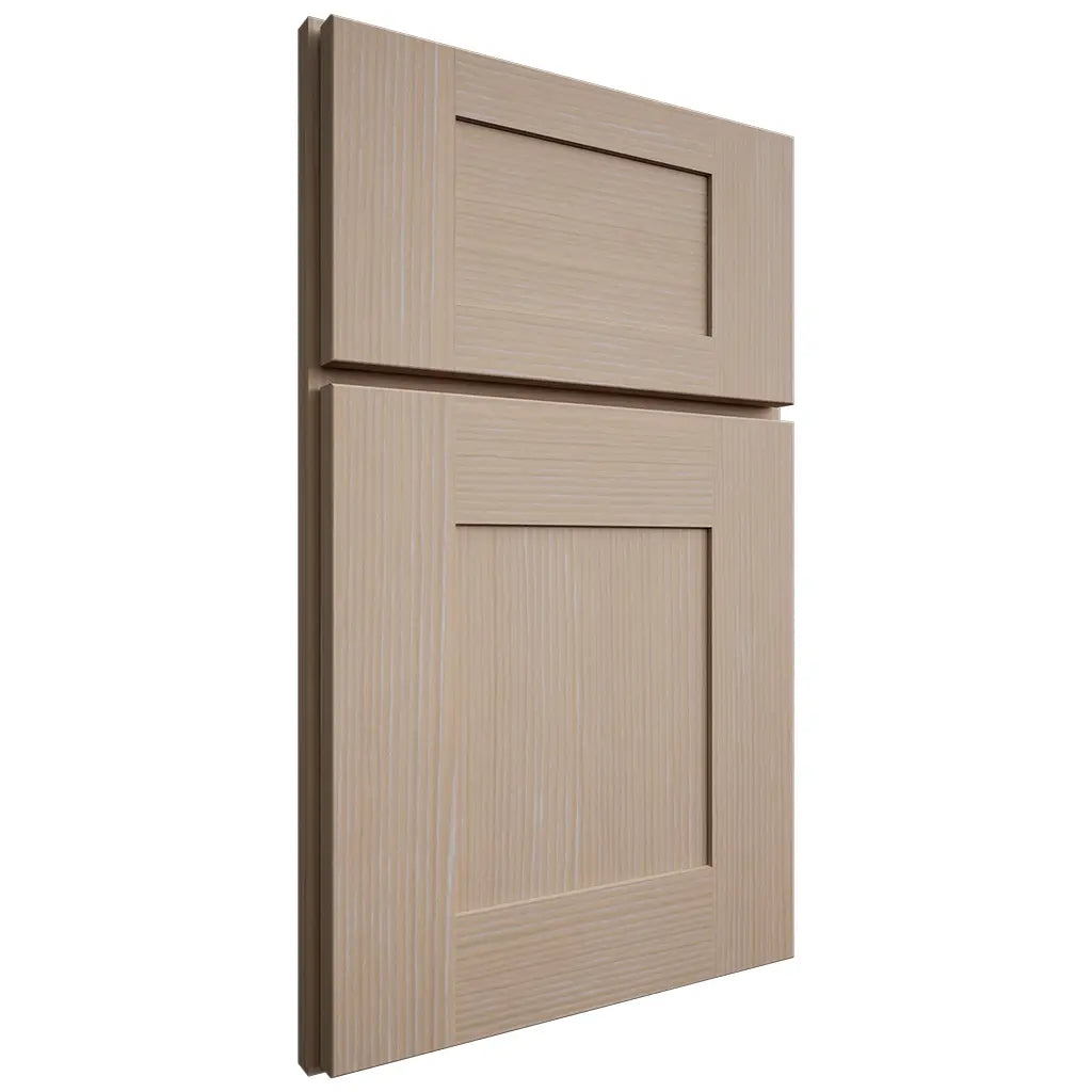 Shiloh Cabinetry Full Overlay Hartford White Oak Rift Cut Straw Door