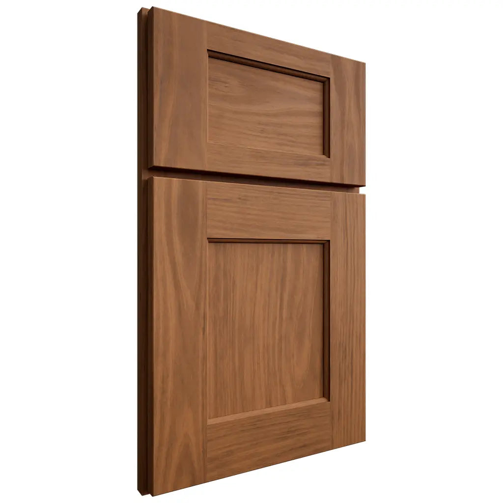 Shiloh Cabinetry Full Overlay Heritage Cherry Plain Cut Coffee Door