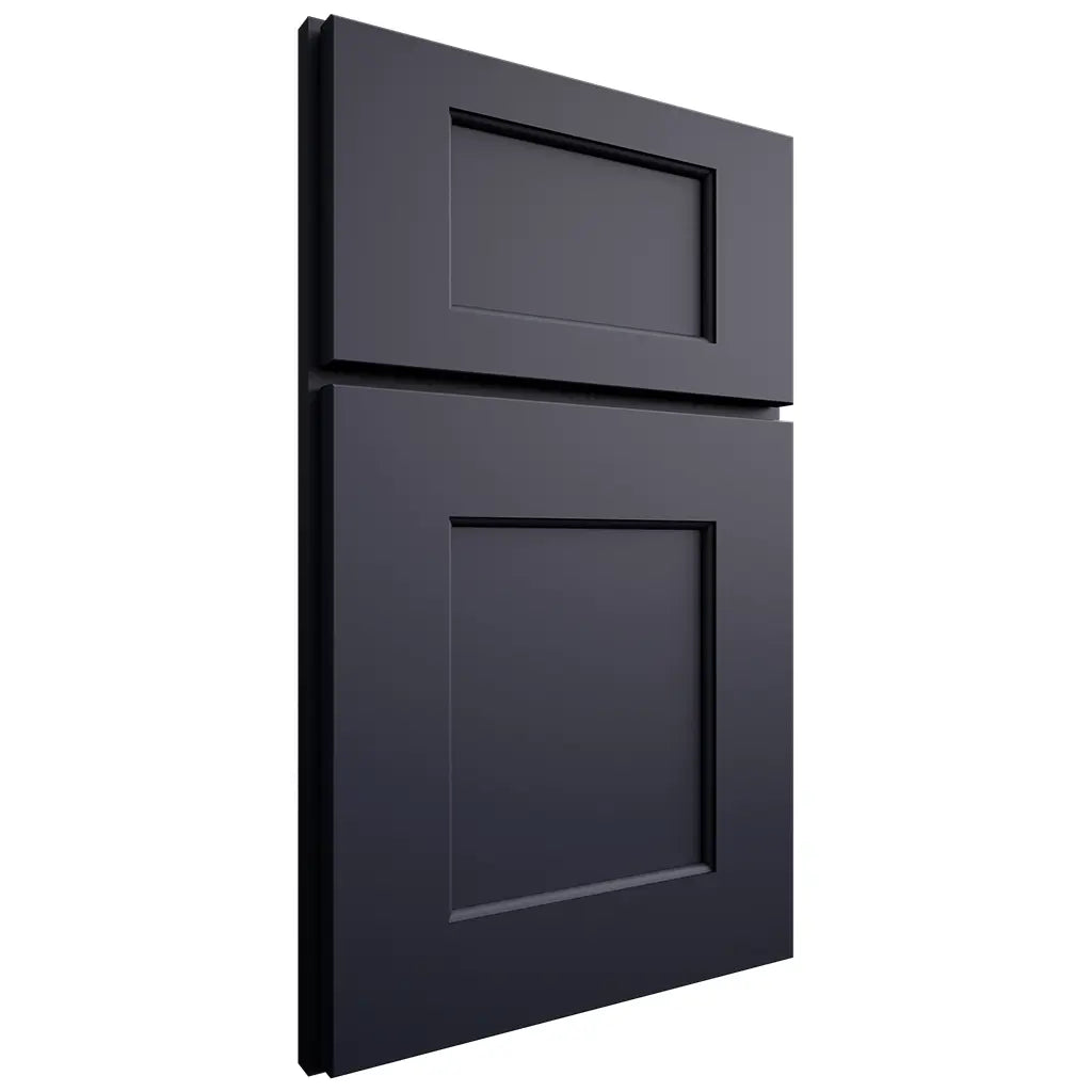 Shiloh Cabinetry Full Overlay Heritage Paintable Hale Navy Door
